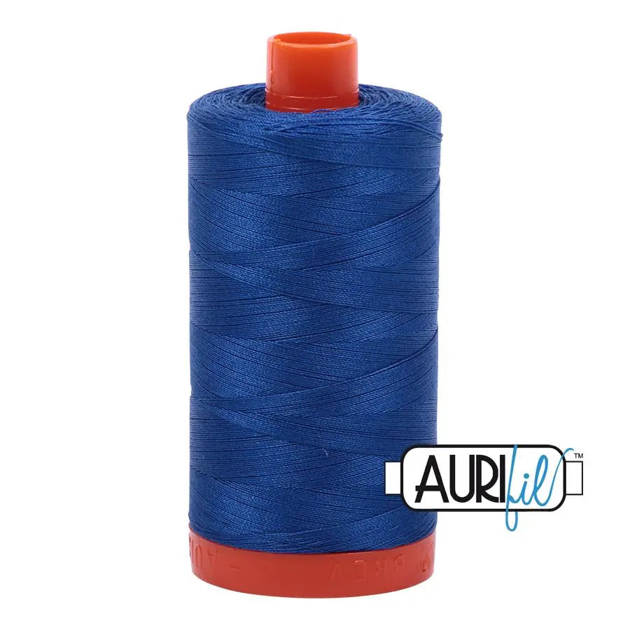 2735 Medium Blue Aurifil Cotton 50wt Large Spool
