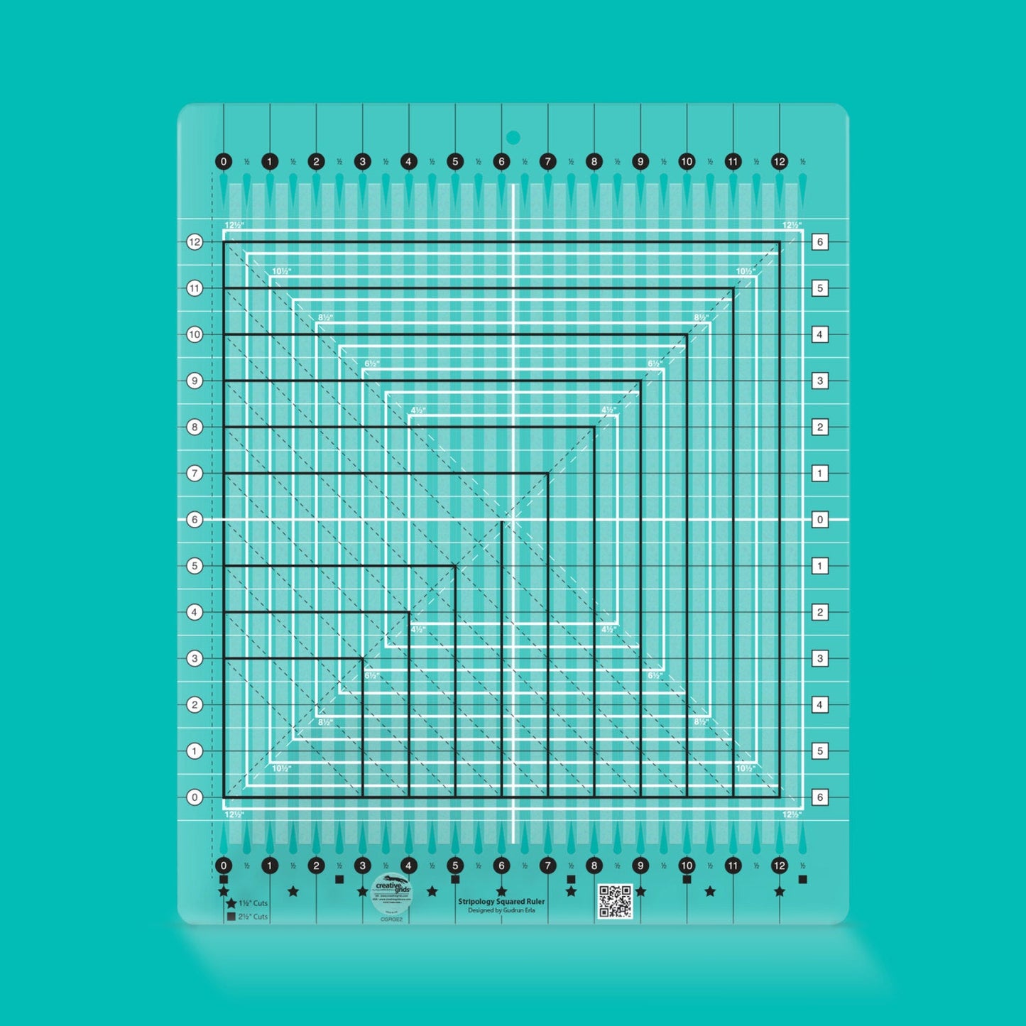 Stripology© Squared Ruler CGRGE2