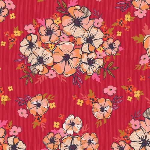 Flower Fields, 15 FQ Bundle