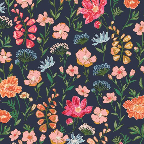 Flower Fields, 15 FQ Bundle