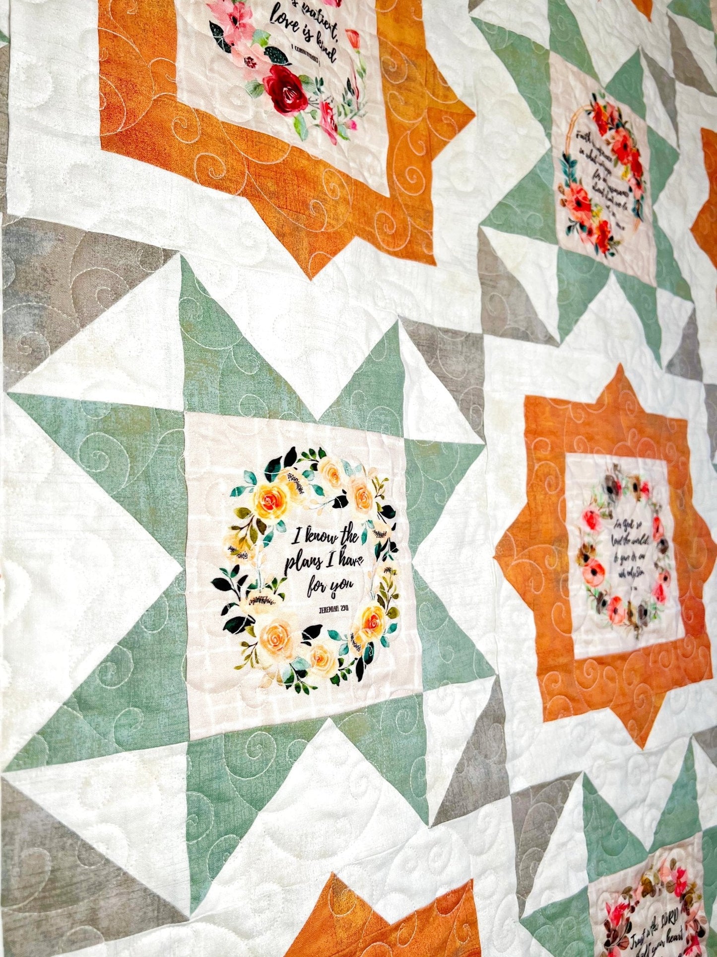 Fussy Frames Quilt Pattern - Paper Print Version