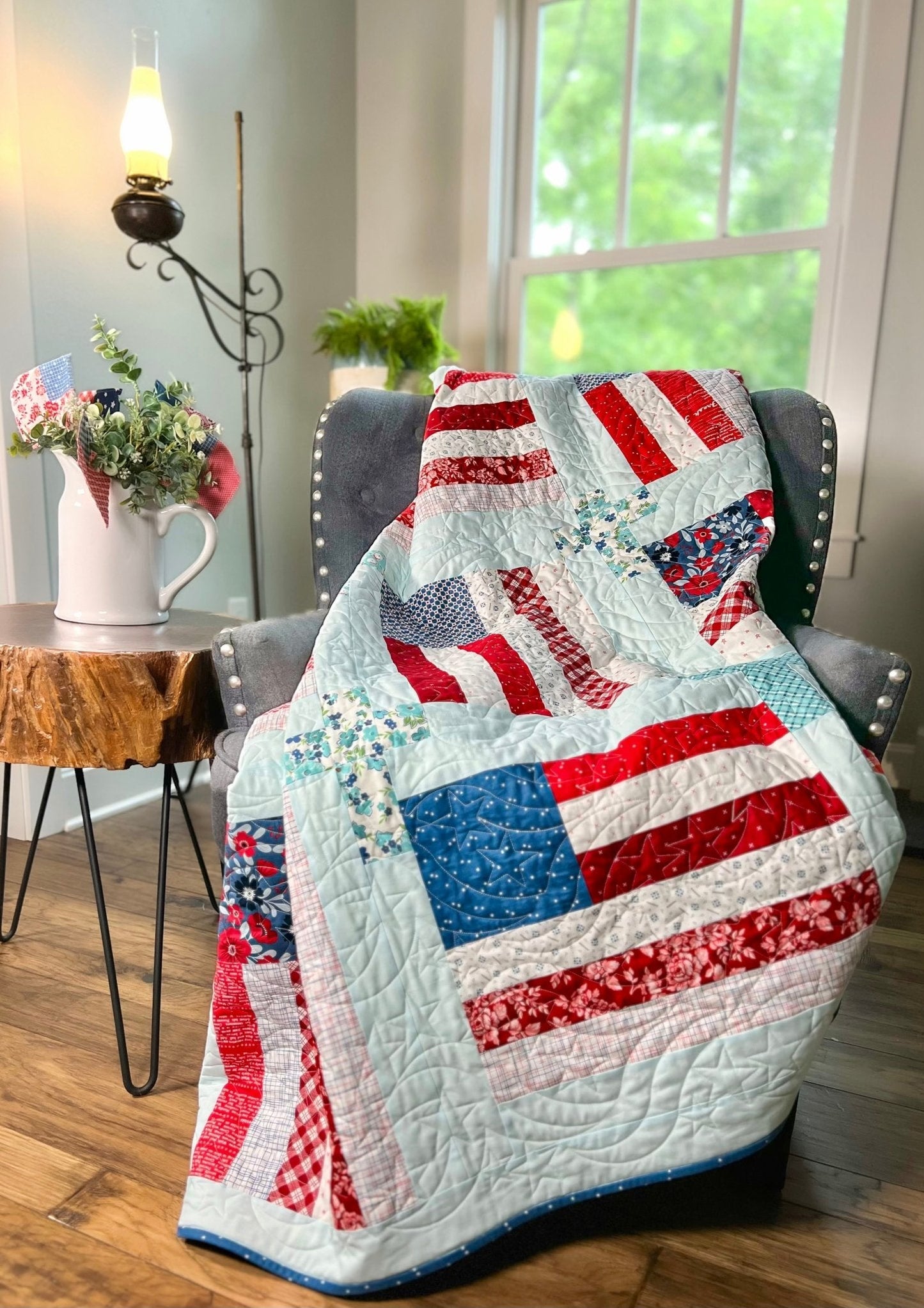 God and Country Quilt Kit