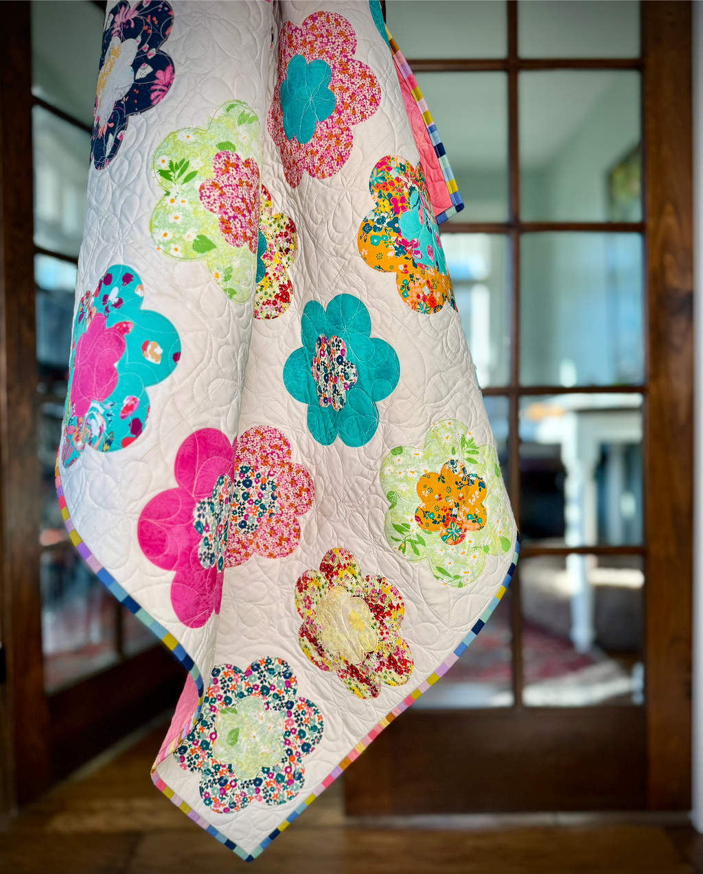 Pocket Full of Posies Quilt - Paper Print Version Mailed