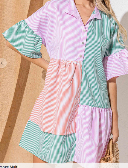Erica Stripe Dress
