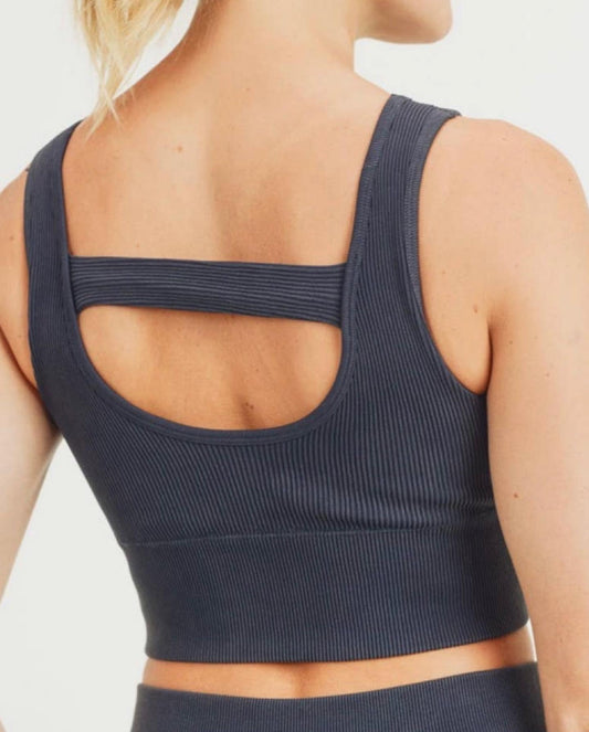 Jodi Ribbed Sports Bra